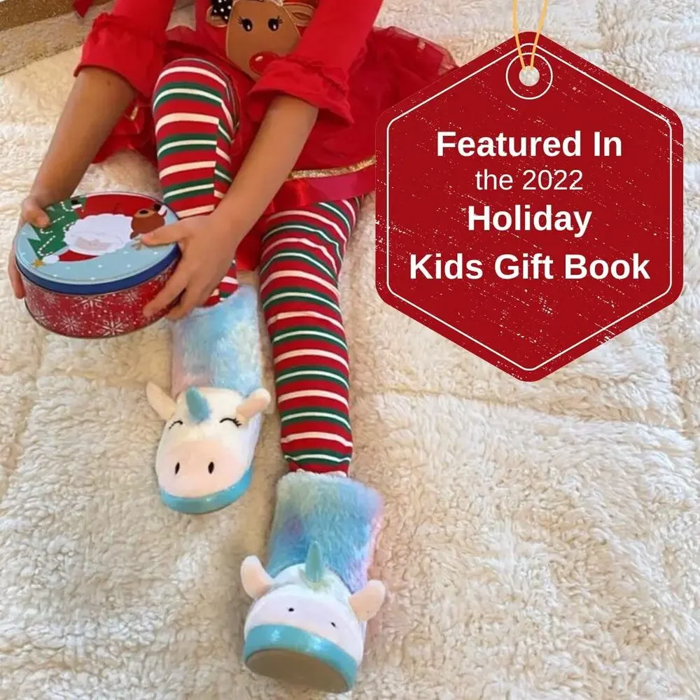 Totes Bootie Slippers, Childrens Unicorn, US 1-13 Unisex Little Kid‎